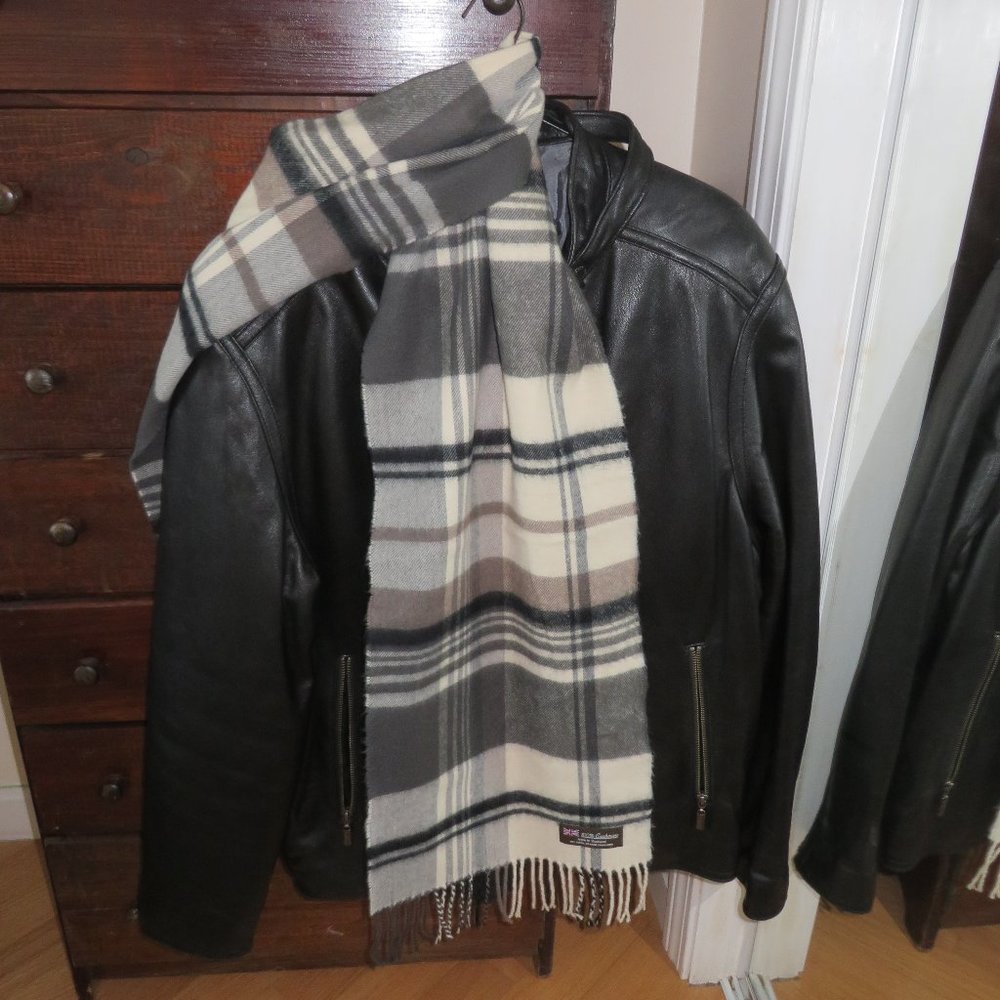 100% cashmere SCARF made in Scotland